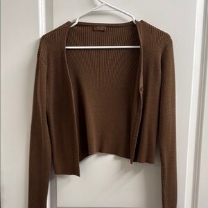 Brandy Melville Brown Cardigan Sweater Collection
